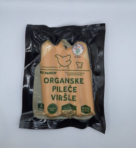 Organske pileće viršle 110 g