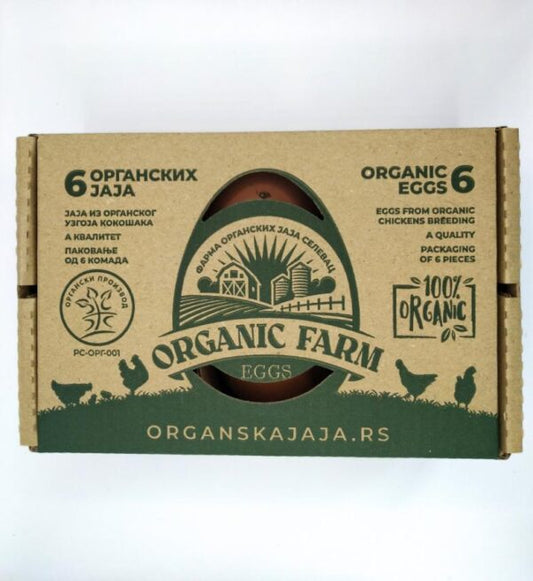 *Organska jaja 6/1